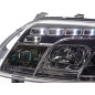 Phares Daylight LED DRL look VW Touran Type 1T / VW Caddy Type 2K 03- chrome