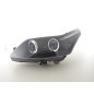 Jeu de phares Citroen C4 3 portes / 5 portes. Type L 04- noir