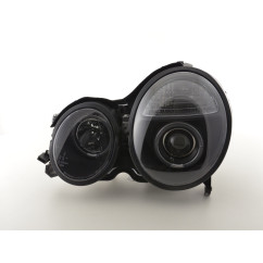 Phare Angel Eye Mercedes Classe E type W210 99-01 noir 