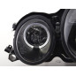 Phare Angel Eye Mercedes Classe E type W210 99-01 noir