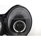 Phare Angel Eye Mercedes Classe E type W210 99-01 noir