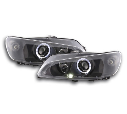Phare avant Peugeot 306 97-00 noir