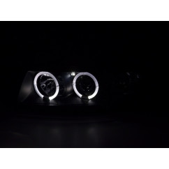 Jeu de phares Seat Leon / Toledo type 1M 97-05 noir 