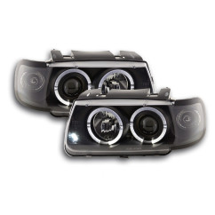 Jeu de phares VW Polo type 6N 94-99 noir 