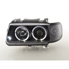 Jeu de phares VW Polo type 6N 94-99 noir 
