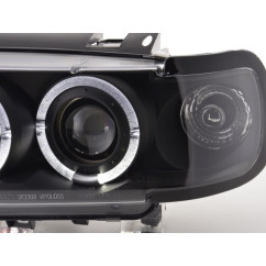 Jeu de phares VW Polo type 6N 94-99 noir 