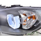 Phare Daylight LED DRL look BMW Série 3 E90 / E91 05-08 noir