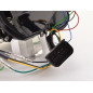 Phare Daylight LED DRL look BMW Série 3 E90 / E91 05-08 noir