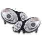 Phares pour Mercedes Classe E type W211 02-06 chrome