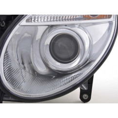 Phares pour Mercedes Classe E type W211 02-06 chrome 