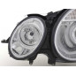 Phares pour Mercedes Classe E type W211 02-06 chrome