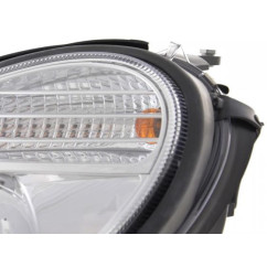 Phares pour Mercedes Classe E type W211 02-06 chrome 