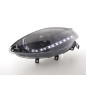 Phare Daylight LED DRL look Fiat Bravo type 198 07- noir