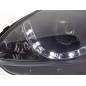 Phare Daylight LED DRL look Fiat Bravo type 198 07- noir