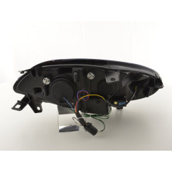 Phare Daylight LED DRL look Fiat Bravo type 198 07- noir 