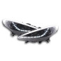 Phare Daylight LED feux de jour Peugeot 207 06- noir