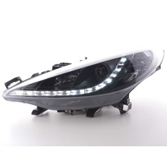 Phare Daylight LED feux de jour Peugeot 207 06- noir 