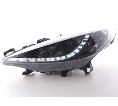 Phare Daylight LED feux de jour Peugeot 207 06- noir