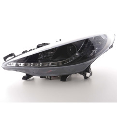Phare Daylight LED feux de jour Peugeot 207 06- noir 
