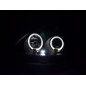 Phares pour Renault Clio 2 3/4/5 portes 01-04 noir