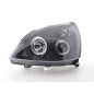 Phares pour Renault Clio 2 3/4/5 portes 01-04 noir