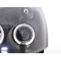 Phares pour Renault Clio 2 3/4/5 portes 01-04 noir