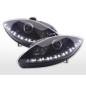 Phare Daylight LED DRL look Seat Leon 1P 09- noir