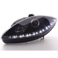 Phare Daylight LED DRL look Seat Leon 1P 09- noir