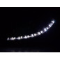 Phare Daylight LED DRL look Seat Leon 1P 09- noir