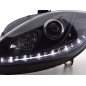 Phare Daylight LED DRL look Seat Leon 1P 09- noir