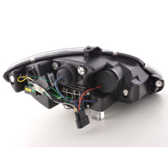 Phare Daylight LED DRL look Seat Leon 1P 09- noir 
