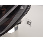 Phare Daylight LED DRL look Seat Ibiza 6J à partir de 2012 noir