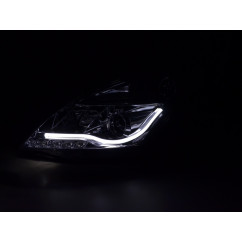 Phare Daylight LED DRL look Suzuki Swift 10-13 chrome 