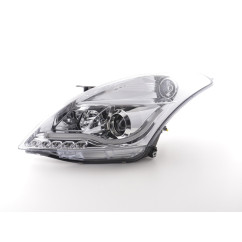 Phare Daylight LED DRL look Suzuki Swift 10-13 chrome 