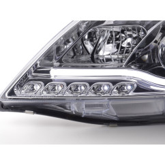 Phare Daylight LED DRL look Suzuki Swift 10-13 chrome 