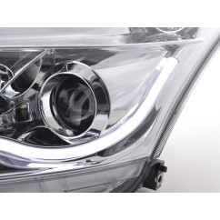 Phare Daylight LED DRL look Suzuki Swift 10-13 chrome 