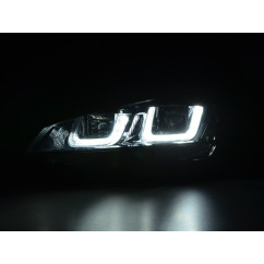 Phare Daylight LED feux de jour VW Golf 7 à partir de 2012 noir / noir 