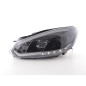 Phare Daylight LED feux de jour VW Golf 6 08-12 noir