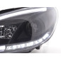 Phare Daylight LED feux de jour VW Golf 6 08-12 noir