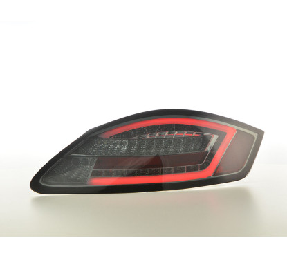 Kit feux arrière LED Lightbar Porsche Boxster type 987 04-09 fumée 