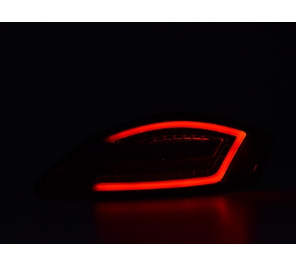 Kit feux arrière LED Lightbar Porsche Boxster type 987 04-09 fumée