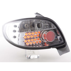 Kit feux arrières à LED Peugeot 206 3/5 porte. sans cabriolet 98-05 chromé 