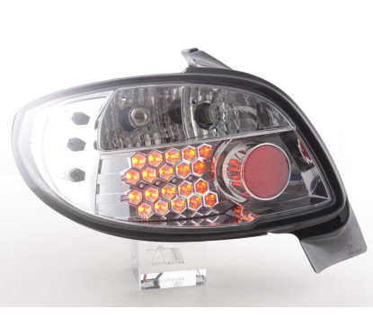 Kit feux arrières à LED Peugeot 206 3/5 porte. sans cabriolet 98-05 chromé 