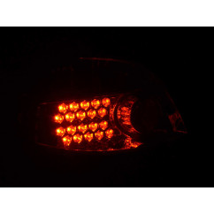 Kit feux arrières à LED Peugeot 206 3/5 porte. sans cabriolet 98-05 chromé 