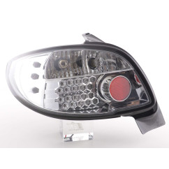 Kit feux arrières à LED Peugeot 206 3/5 porte. sans cabriolet 98-05 chromé 