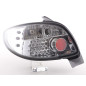 Kit feux arrières à LED Peugeot 206 3/5 porte. sans cabriolet 98-05 chromé