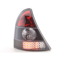 Kit feux arrières LED Renault Clio type B 01-04 noir 