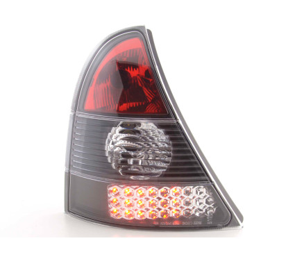 Kit feux arrières LED Renault Clio type B 01-04 noir