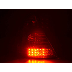 Kit feux arrières LED Renault Clio type B 01-04 noir 
