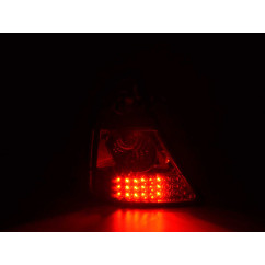 Kit feux arrières LED Renault Clio type B 01-04 clair / rouge 